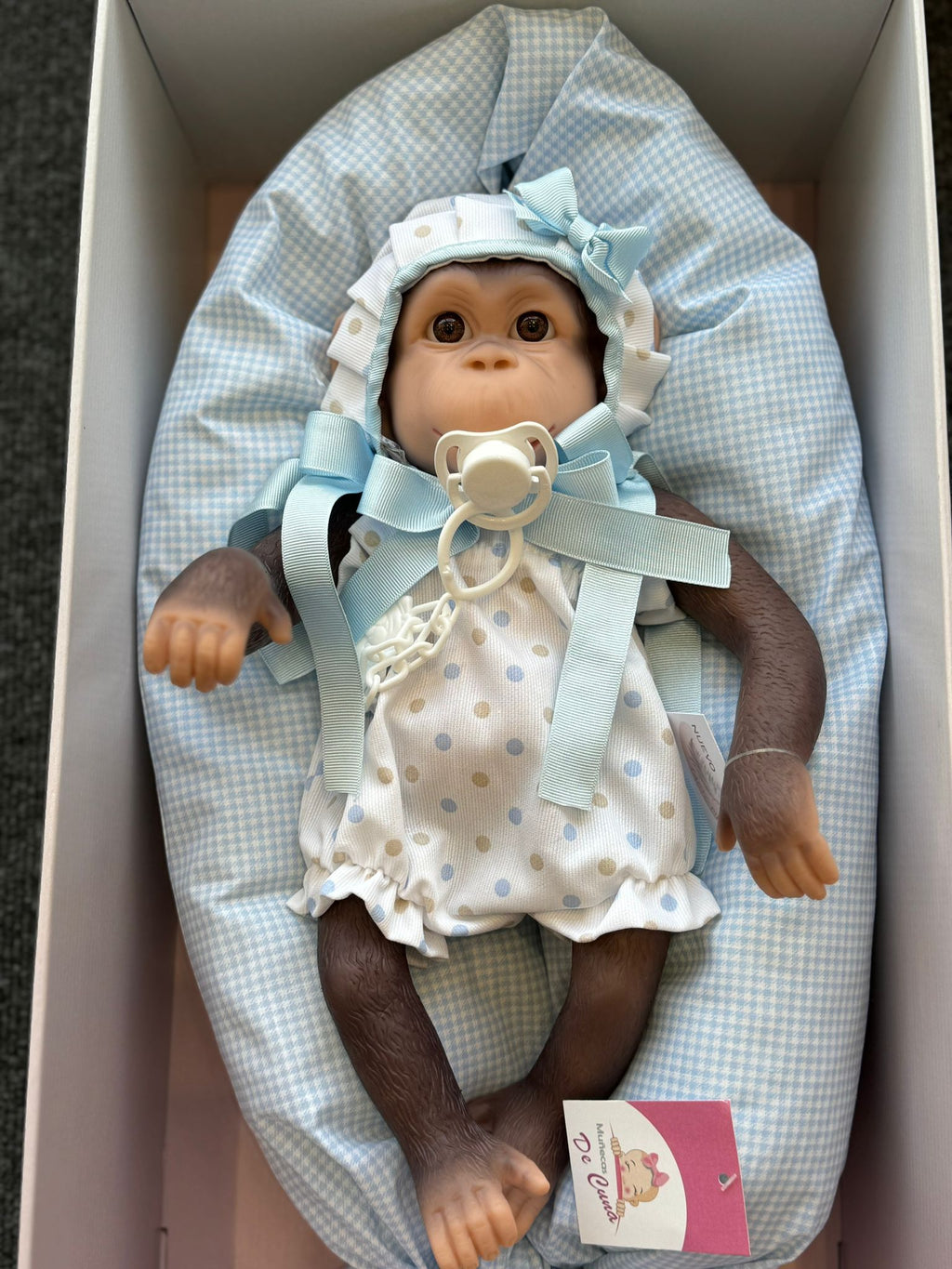 Blue Spot Reborn monkey