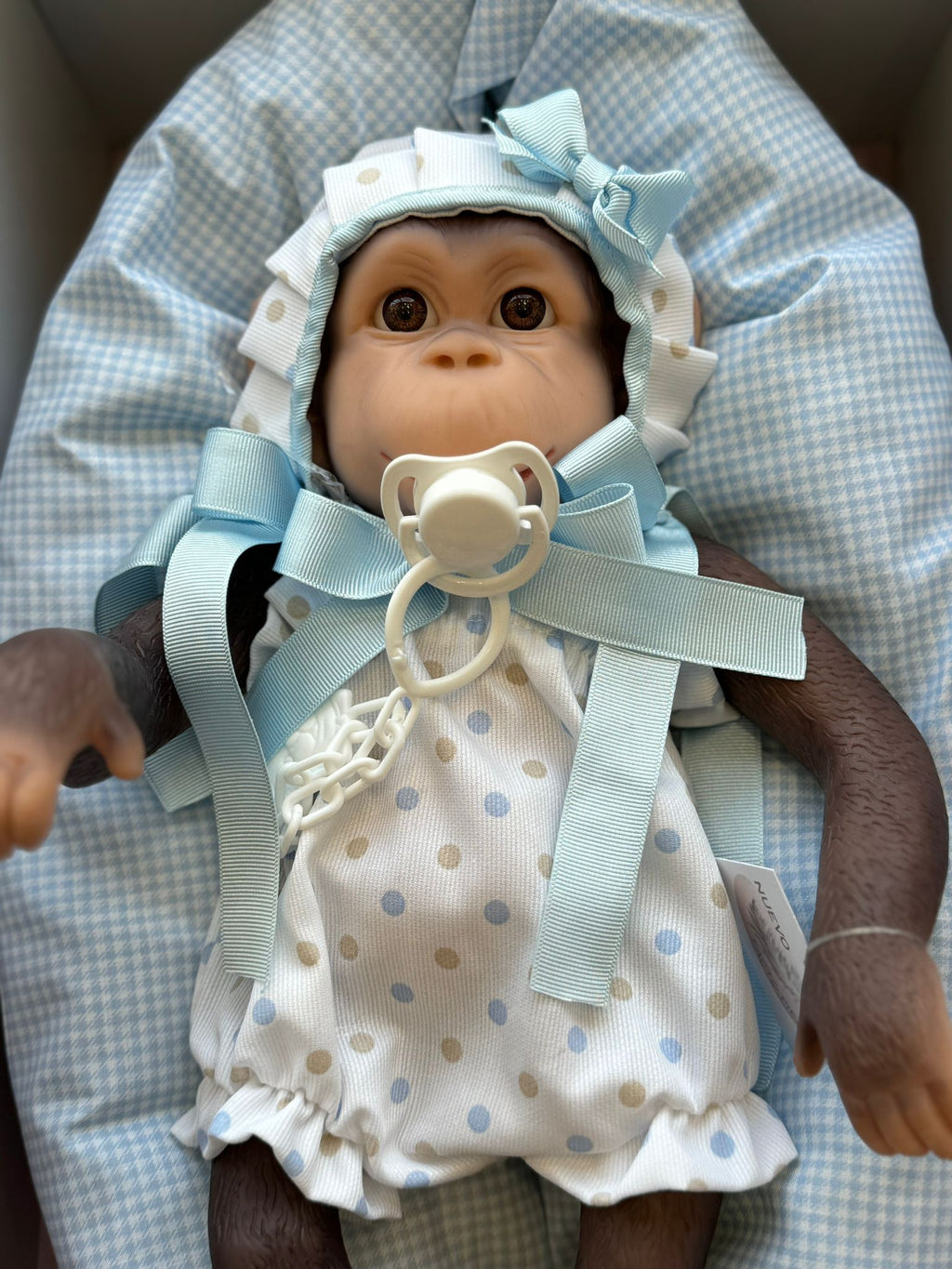 Blue Spot Reborn monkey